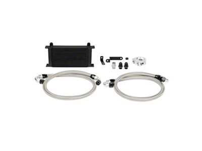 Mishimoto 08-14 WRX/STi Oil Cooler Kit - Black - MMOC-STI-08BK