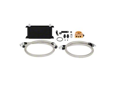 Mishimoto 08-14 WRX/STi Thermostatic Oil Cooler Kit - Black - MMOC-STI-08TBK