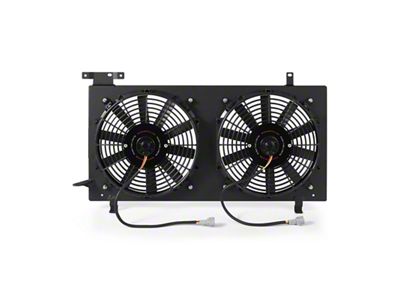 Mishimoto 08+ Subaru WRX/STI PNP Aluminum Fan Shroud Black - MMFS-STI-08PBK