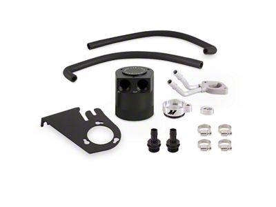 Mishimoto 11-16 Ford 6.7L Powerstroke Baffled Oil Catch Can Kit - MMBCC-F2D-11BE