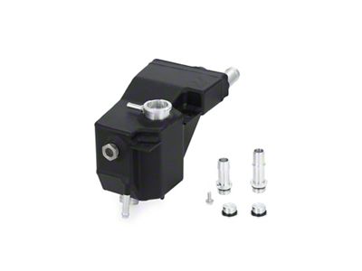 Mishimoto 11+ Ford 6.7L Powerstroke Secondary Expansion Tank - Micro-Wrinkle - MMRT-F2D-11SMWBK