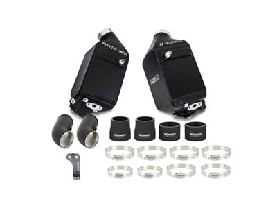 Mishimoto 12-16 BMW F10 M5 Intercooler Kit Wrinkle Black - MMINT-F10-12WBK