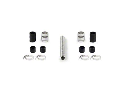 Mishimoto 12in Flexible Radiator Hose Kit Chrome - MMAH-U12C