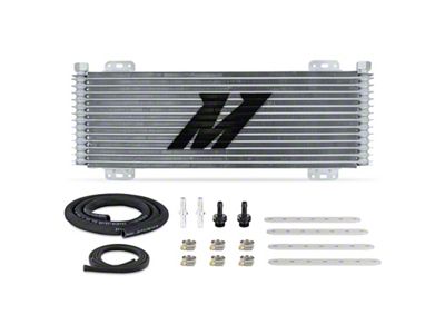 Mishimoto 13-Row Stacked Plate Transmission Cooler - Silver - MMTC-SP-13SL