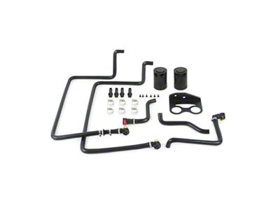 Mishimoto 15-17 Ford F-150 2.7L EcoBoost Baffled Oil Catch Can - MMBCC-F27T-15SBE