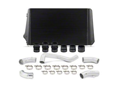 Mishimoto 17-19 GM L5P Duramax Intercooler Kit - Black w/ - MMINT-DMAX-17KBKP