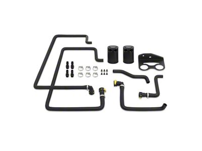 Mishimoto 18+ Ford F-150 2.7L EcoBoost Baffled Oil Catch Can - MMBCC-F27T-18SBE