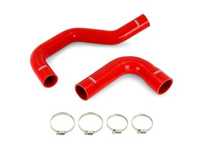 Mishimoto 1991-1993 Dodge 5.9L Cummins Silicone Coolant Hose Kit Red - MMHOSE-RAM-91RD