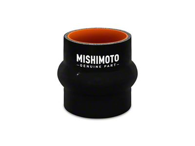 Mishimoto 2.25in. Hump Hose Silicone Coupler - Black - MMCP-2.25HPBK