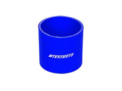 Mishimoto 2.5 Inch Blue Straight Coupler