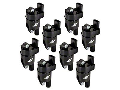 Mishimoto 2007+ GM LS Round Style Engine Ignition Coil Set - MMIG-LSRD-0708