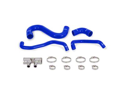 Mishimoto 2015+ Ford Mustang GT Silicone Lower Radiator Hose - MMHOSE-MUS8-15LBL