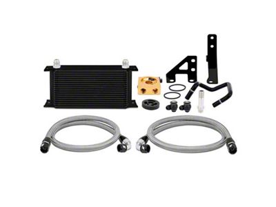 Mishimoto 2015 Subaru WRX Thermostatic Oil Cooler Kit - Black - MMOC-WRX-15TBK