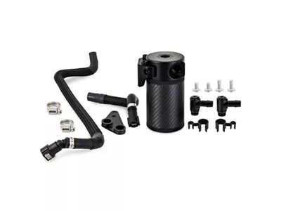 Mishimoto 2020+ Chevrolet Corvette C8 Baffled Oil Catch Can Kit - MMBCC-C8-20PCF