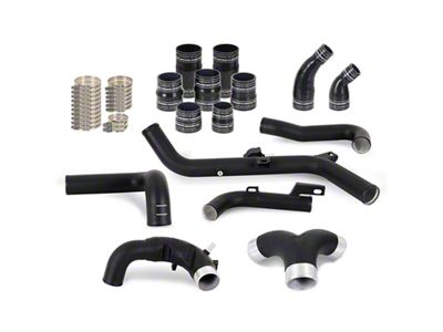 Mishimoto 2021+ Ford Bronco 2.7L High-Mount Intercooler Pipe Upgrade Kit - MMICP-BR27-21UHBK