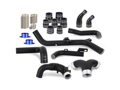 Mishimoto 2021+ Ford Bronco 2.7L High-Mount Intercooler Pipe Upgrade Kit - MMICP-BR27-21USBK