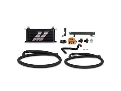 Mishimoto 2022+ Subaru WRX Thermostatic Oil Cooler Kit - Black - MMOC-WRX-22TBK