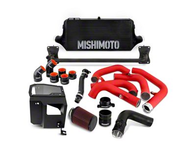 Mishimoto 2022+ WRX Intercooler Kit W/ Intake BK Core - MMINT-WRX-22AIBKRD