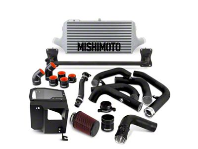 Mishimoto 2022+ WRX Intercooler Kit W/ Intake SL Core MWBK - MMINT-WRX-22AISLBK