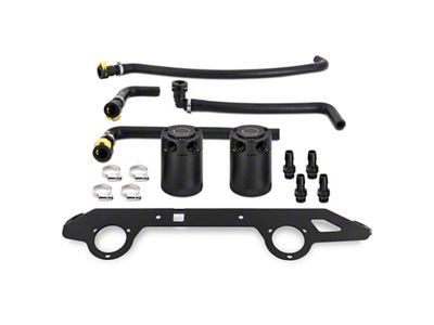 Mishimoto 2023+ Ford Bronco 2.7L Baffled Oil Catch Can System - MMBCC-BR27-23S