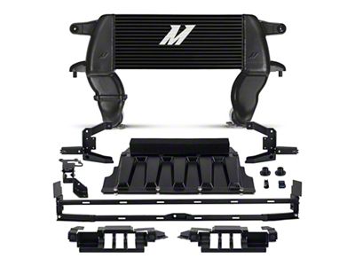 Mishimoto 21+ Ford Bronco High Mount Intercooler Kit - Black - MMINT-BR-21HBK