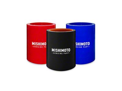 Mishimoto 3.5 Inch Straight Coupler - Black - MMCP-35SBK