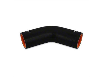 Mishimoto 3in. 45 Degree Silicone Coupler - Black - MMCP-3045BK