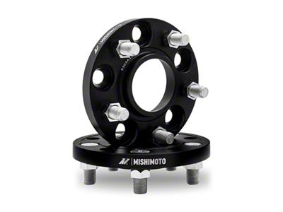 Mishimoto 5X114.3 15MM Wheel Spacers - Black - MMWS-002-150BK