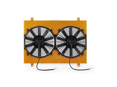 Mishimoto 79-93 Ford Mustang Aluminum Fan Shroud Gold - MMFS-MUS-79GD