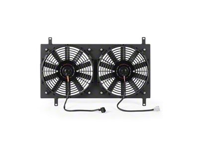 Mishimoto 90-97 Mazda Miata Aluminum Fan Shroud Kit - Black - MMFS-MIA-90BK