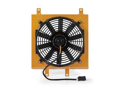 Mishimoto 92-00 Honda Civic Aluminum Fan Shroud Gold - MMFS-CIV-92GD