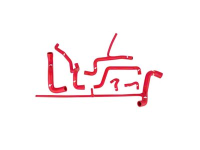 Mishimoto 92-94 Volkswagen Corrado VR6 Red Silicone Hose Kit - MMHOSE-VR6-92RD