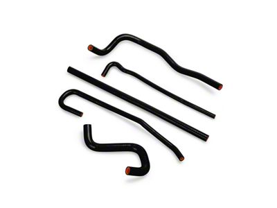 Mishimoto 97-04 Chevy Corvette/Z06 Black Silicone Ancillary Hose Kit - MMHOSE-VET-97ANCBK
