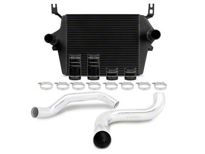 Mishimoto 99-03 Ford 7.3L Powerstroke PSD Black Intercooler Kit w/ - MMINT-F2D-99KBKP