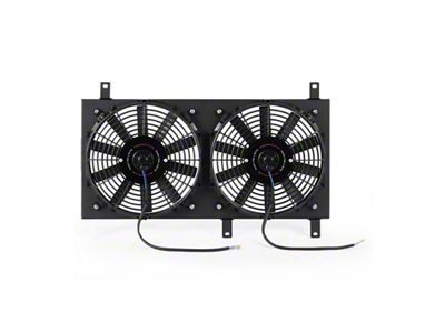 Mishimoto 99-05 Mazda Miata Aluminum Fan Shroud Black - MMFS-MIA-99BK