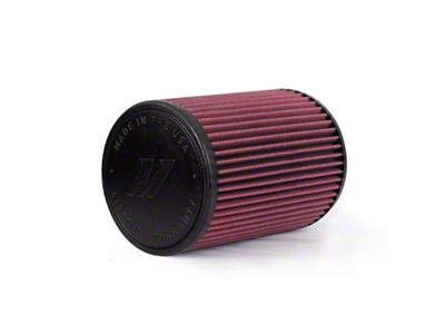 Mishimoto Air Filter w/ Molded Logo Red Oil 8 Layer - MMAF-3505