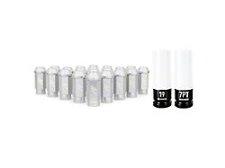 Mishimoto Aluminum Locking Lug Nuts M12x1.25 20pc Set Silver - MMLG-125-20LSL