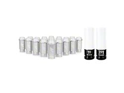 Mishimoto Aluminum Locking Lug Nuts M12x1.5 20pc Set Silver - MMLG-15-20LSL