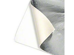 Mishimoto Aluminum Silica Heat Barrier with Adhesive Backing; 12-Inch x 24-Inch (Universal; Some Adaptation May Be Required)