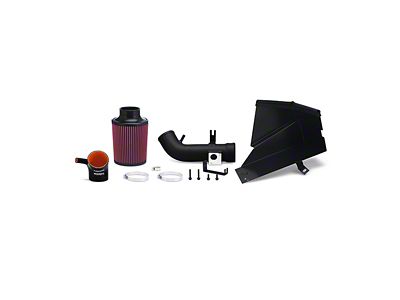 Mishimoto Performance Cold Air Intake with Heat Shield; Wrinkle Black (06-11 Civic Si)