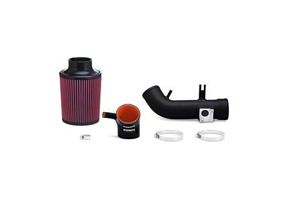 Mishimoto Performance Cold Air Intake; Wrinkle Black (06-11 Civic Si)