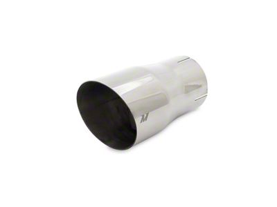 Mishimoto Clamp-On Single Wall Exhaust Tip 5in Outlet - Polished - MMEXH-TIP-SWP