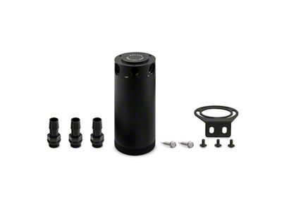 Mishimoto Compact Baffled Oil Catch Can - 3-Port - MMBCC-CBTHR-XLBK