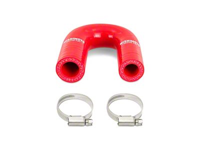 Mishimoto LS Heater Core Bypass Hose Red - MMHOSE-LSHB-RD