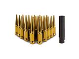 Mishimoto Steel Spiked Lug Nuts M14 x 1.5 24pc - MMLG-SP1415-24GD