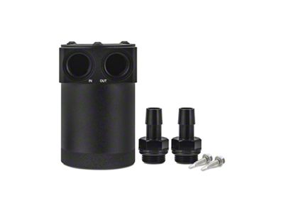 Mishimoto Parallel Port Universal Baffled Oil Catch Can - MMBCC-PPTWO