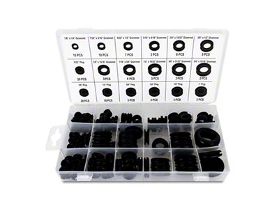 Mishimoto Rubber Grommet Assortment - 125Pc. - MMTL-GROM-125