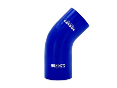 Mishimoto Silicone Reducer Coupler 45 Degree 2.25in to 2.5in - MMCP-R45-22525BL