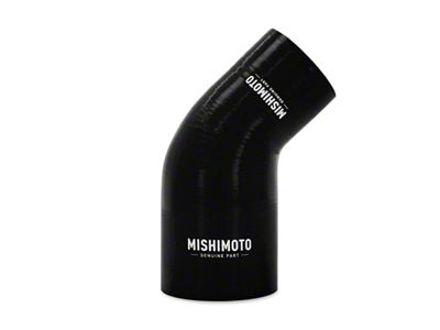 Mishimoto Silicone Reducer Coupler 45 Degree 2.5in to 3.5in - MMCP-R45-2535BK