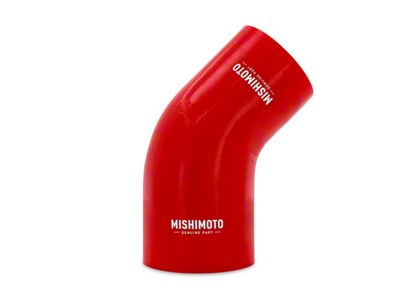 Mishimoto Silicone Reducer Coupler 45 Degree 3.5in to 4in - MMCP-R45-3540RD